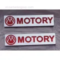 Plastic Chrome Emblem &amp; Company Logo Badge